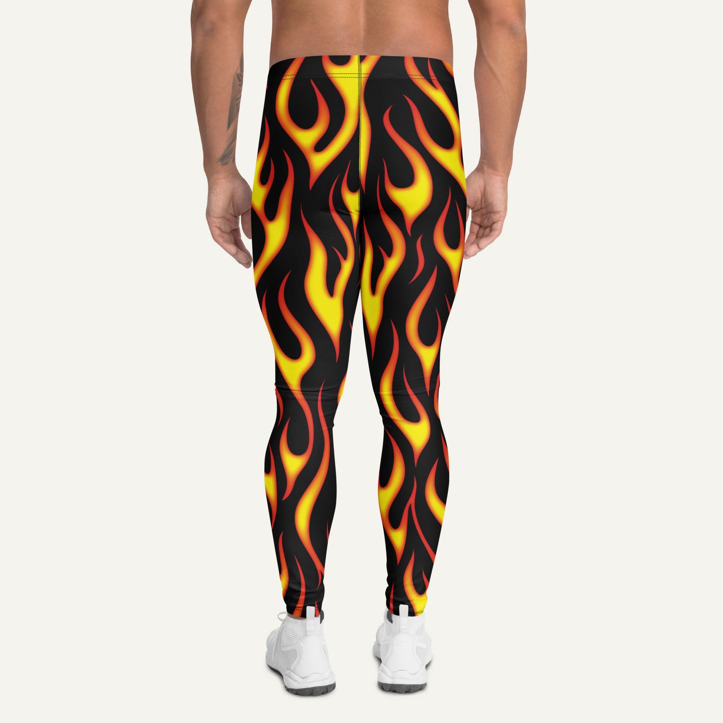 Hot Rod Flames Men’s Leggings