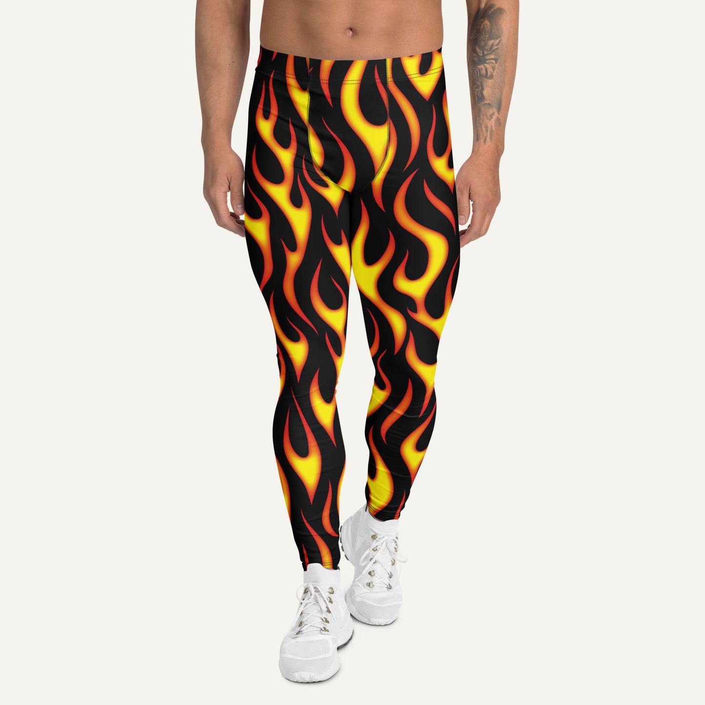 Hot Rod Flames Men’s Leggings