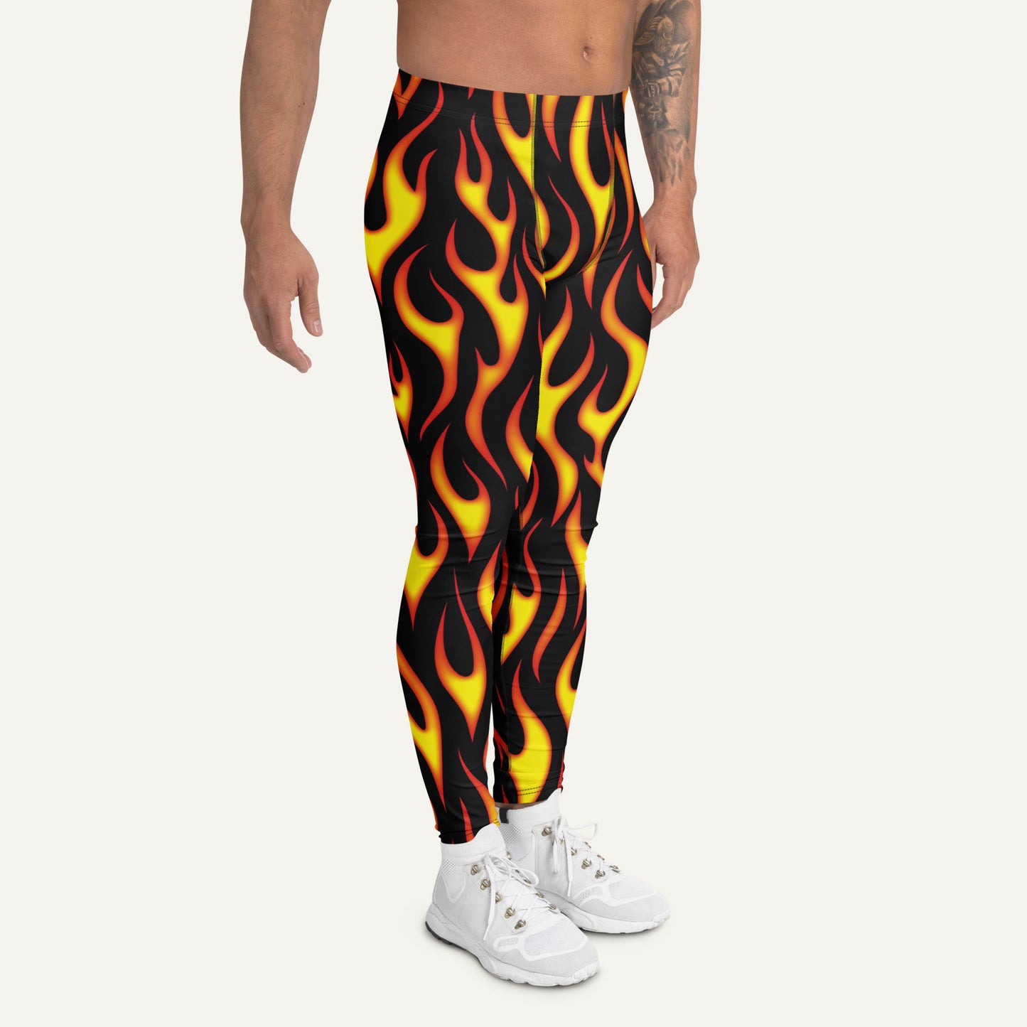 Hot Rod Flames Men’s Leggings