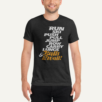 Hybrid Athlete Race Men’s Triblend T-Shirt