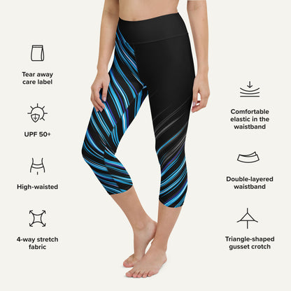 Ice Turbo High-Waisted Capri Leggings