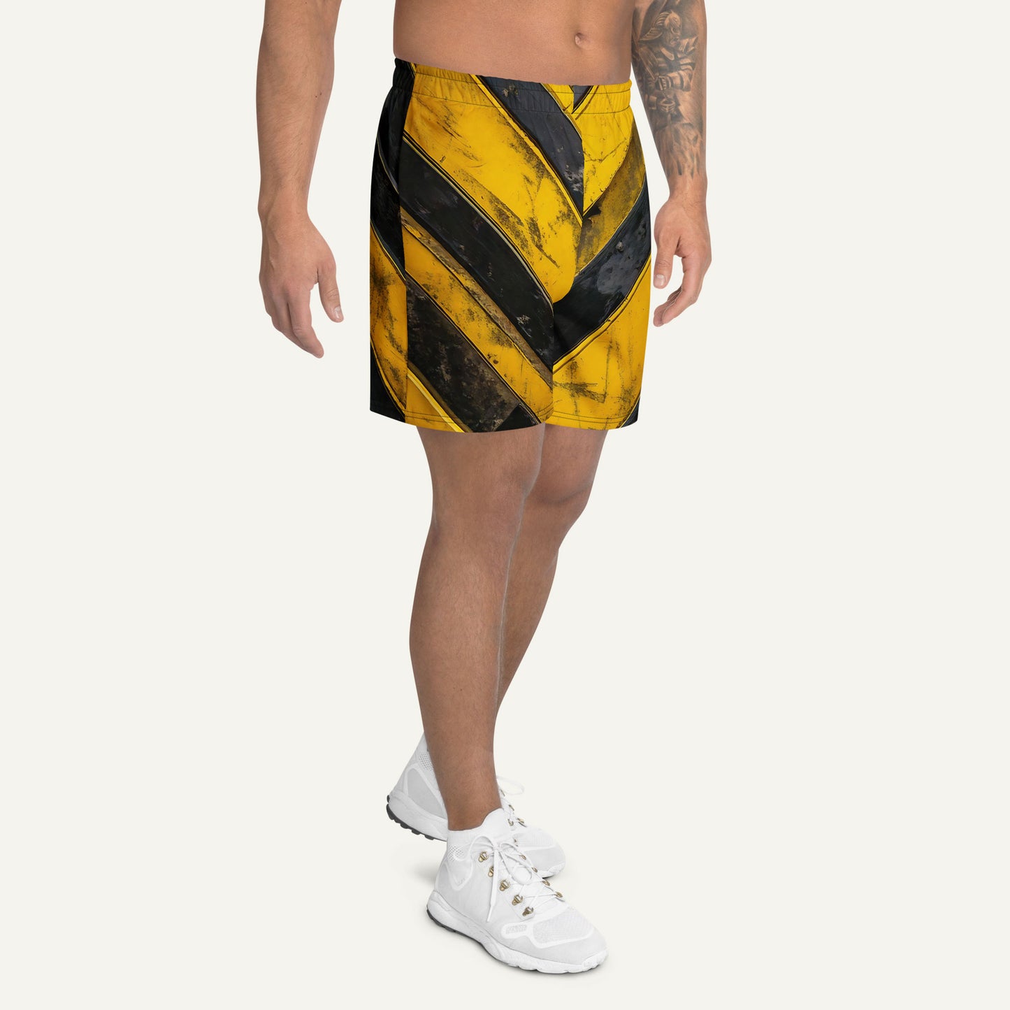 Industrial Warning Athletic Shorts