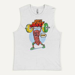 Jerk Jerky Jerking Men’s Muscle Tank