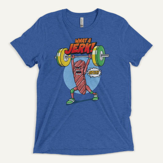 Jerk Jerky Jerking Men’s Triblend T-Shirt