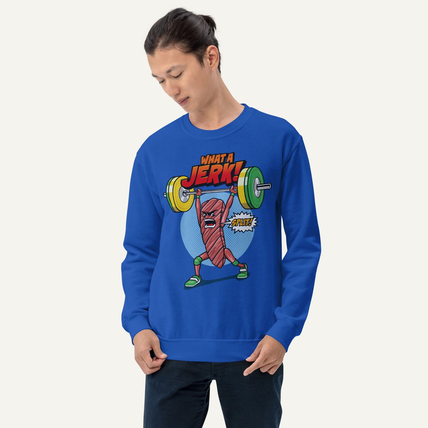 Jerk Jerky Jerking Sweatshirt