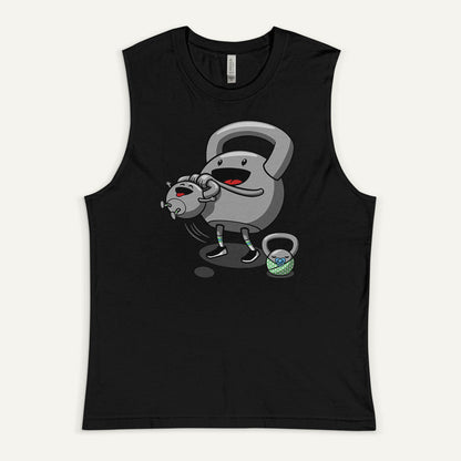 Kettlebell Family Fun Muscle Tank - Ministry of Sweat