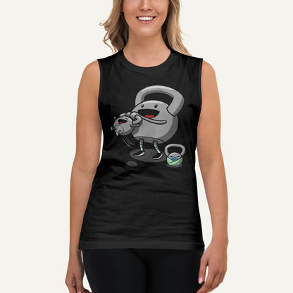 Kettlebell Family Fun Muscle Tank - Ministry of Sweat