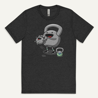 Kettlebell Family Fun Triblend T-Shirt - Ministry of Sweat