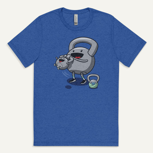 Kettlebell Family Fun Triblend T-Shirt - Ministry of Sweat