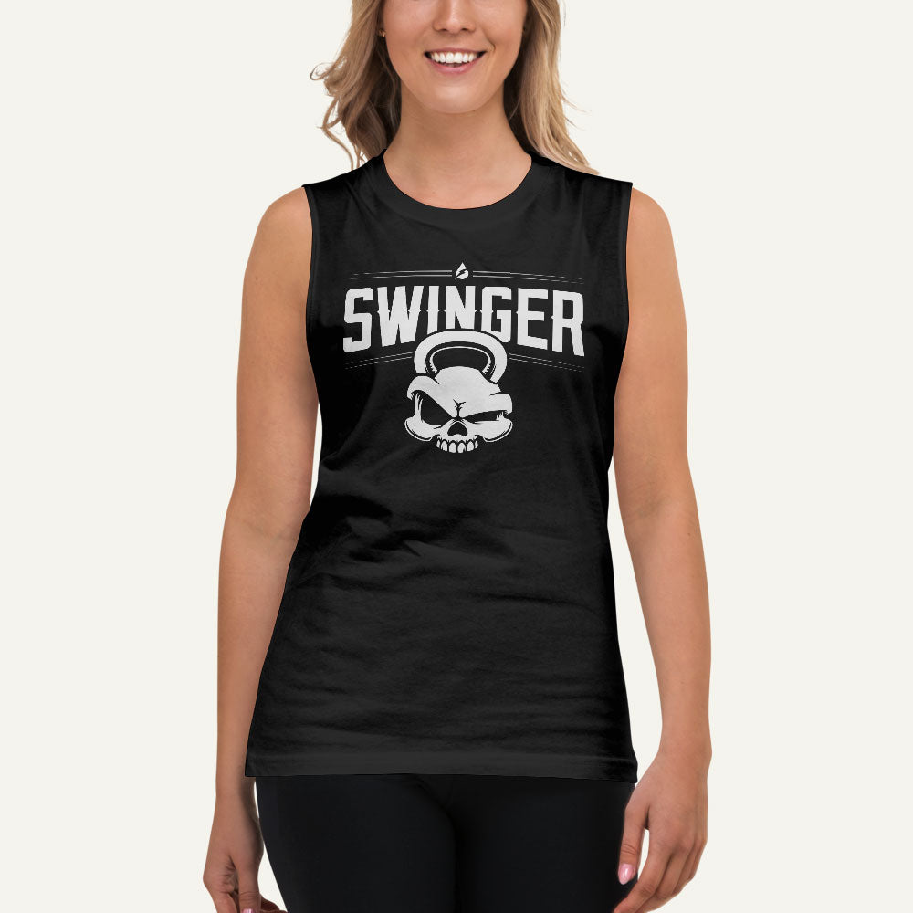 Kettlebell Swinger Men’s Muscle Tank