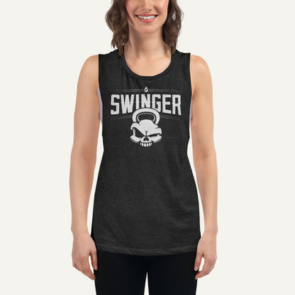 Kettlebell Swinger Women’s Muscle Tank