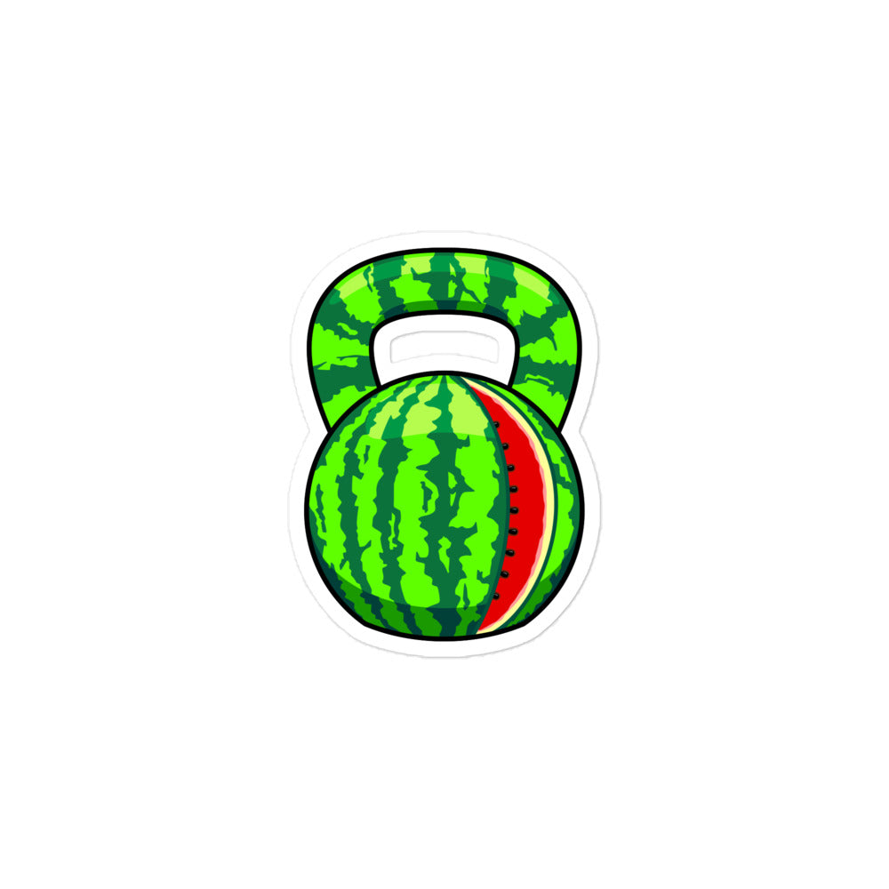 Watermelon Kettlebell Design Sticker