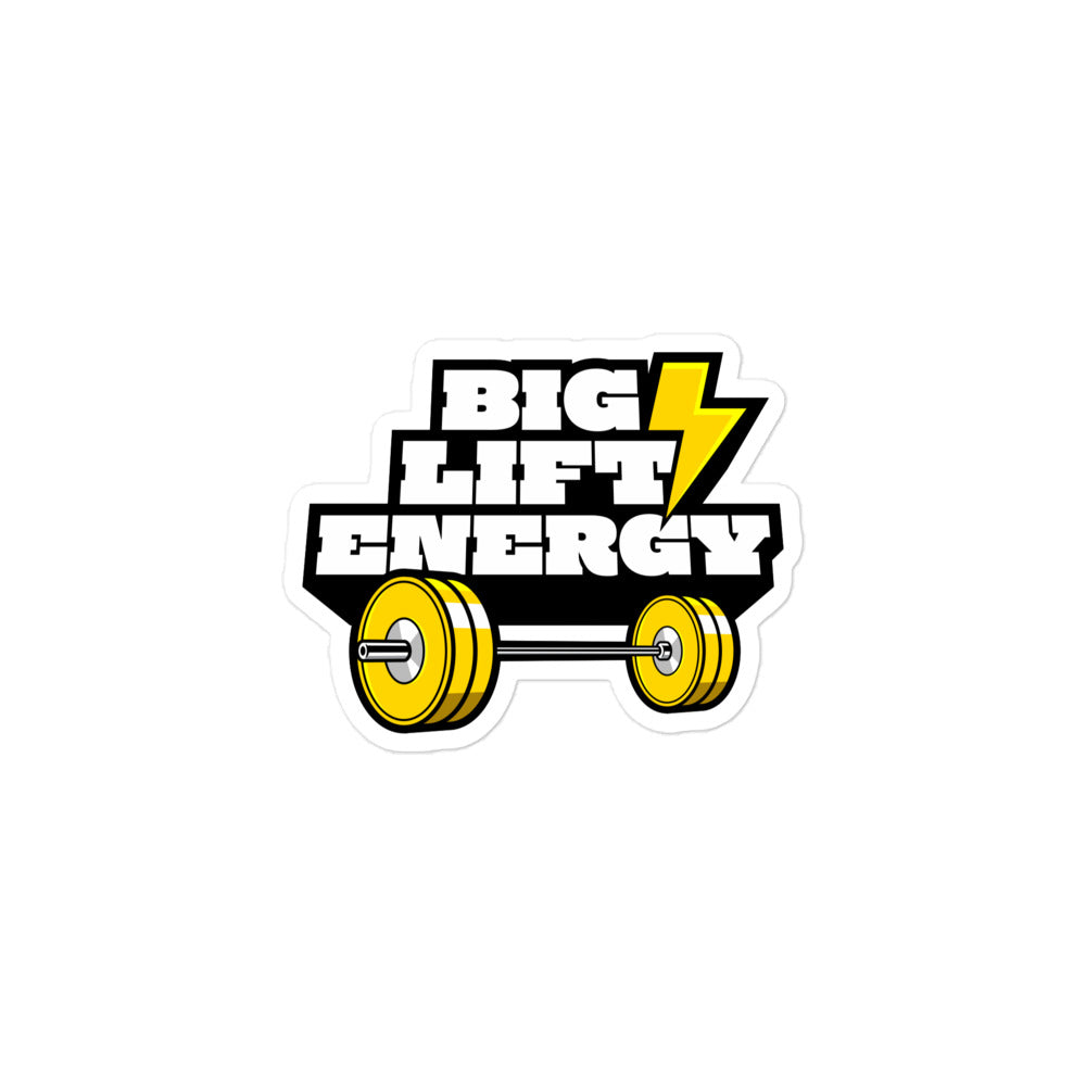 Big Lift Energy Sticker