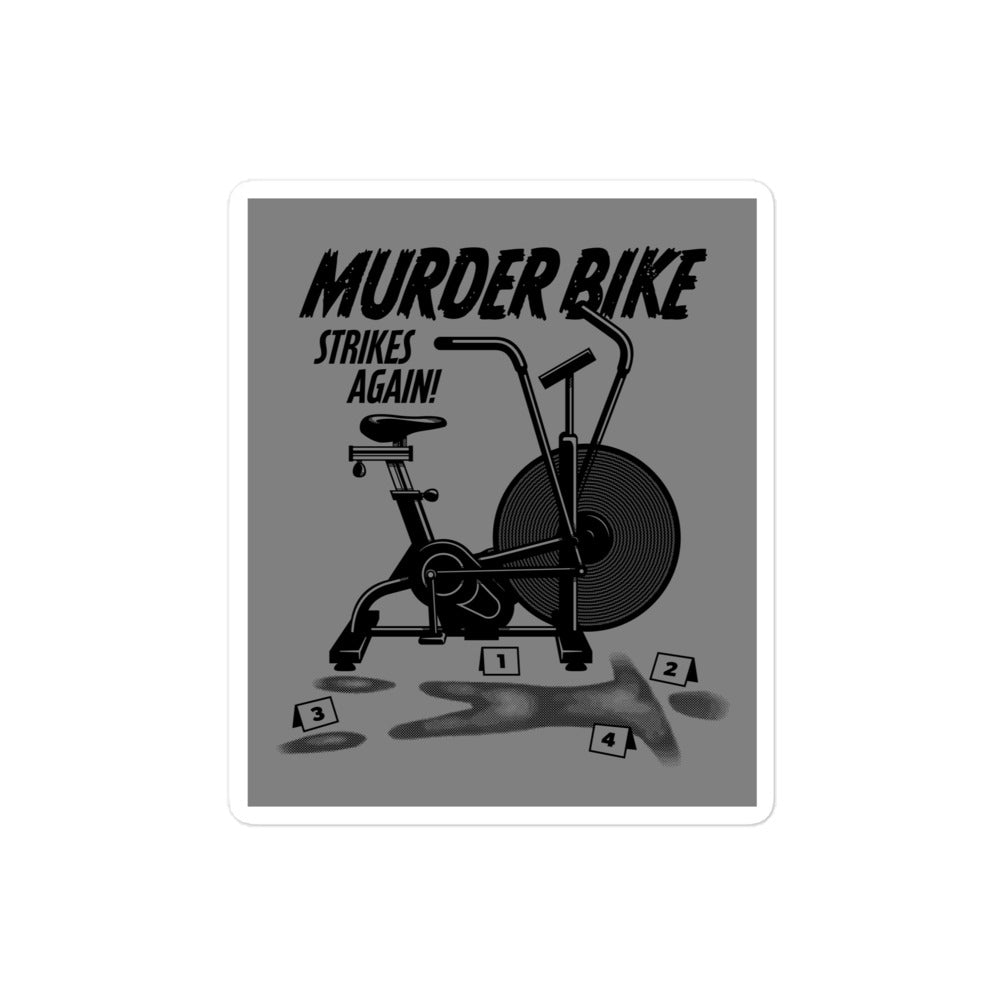 Murder Bike Strikes Again Sticker