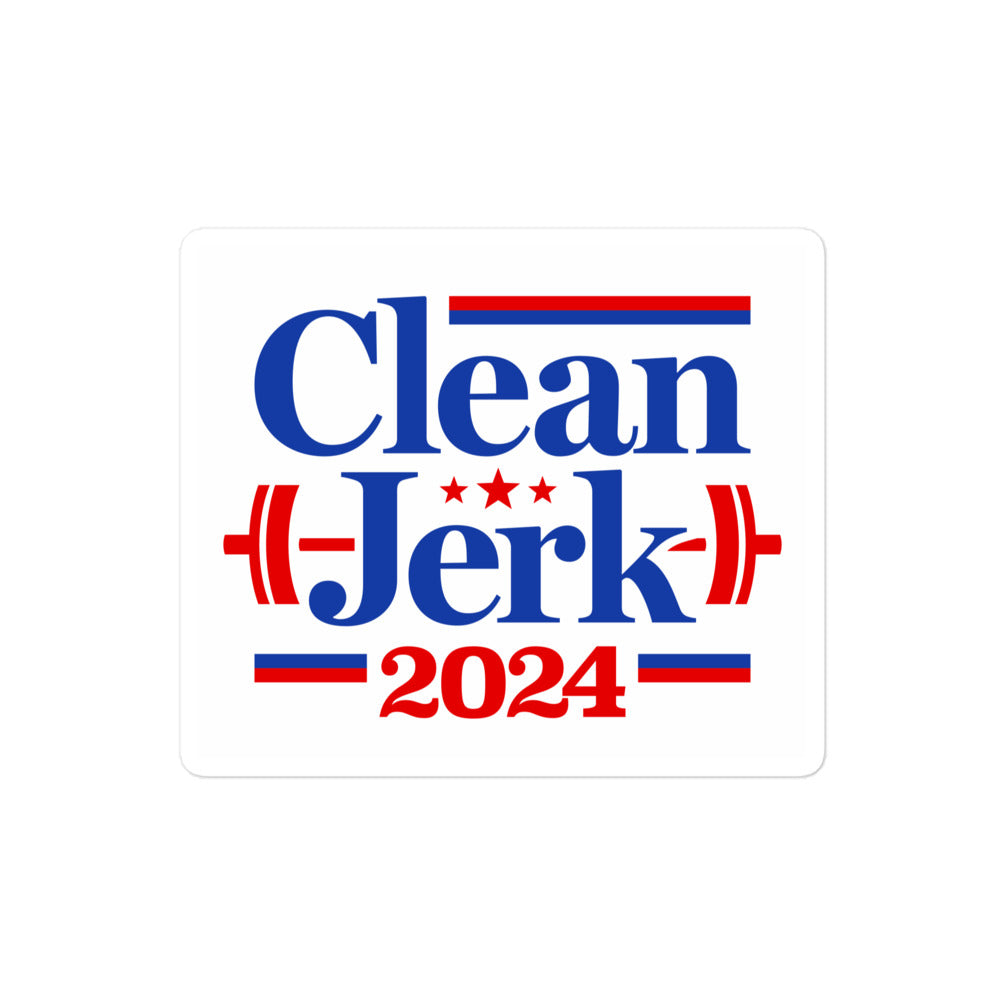 Clean And Jerk 2024 Sticker
