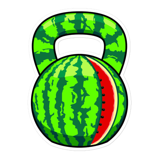 Watermelon Kettlebell Design Sticker
