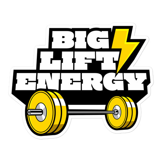 Big Lift Energy Sticker