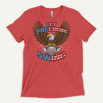 Let Freedom Swing Men's Triblend T-Shirt