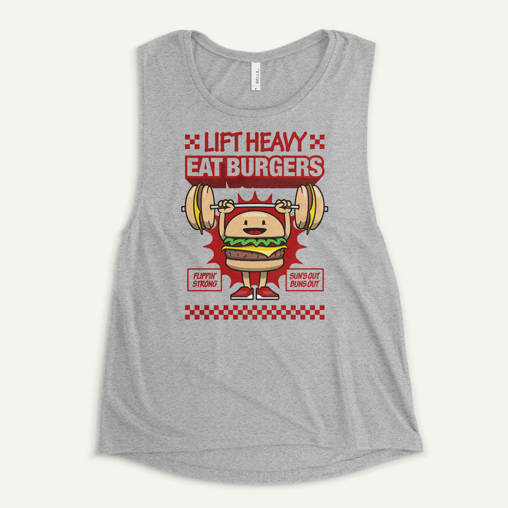 Lift Heavy Eat Burgers Women’s Muscle Tank