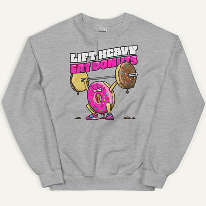 Lift Heavy Eat Donuts Sweatshirt