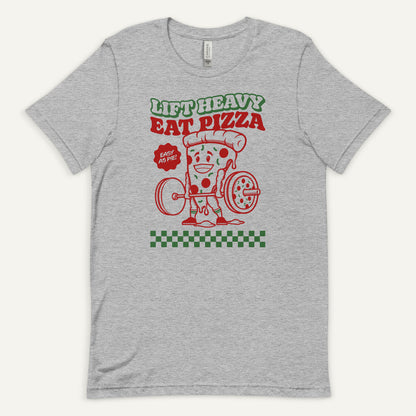 Lift Heavy Eat Pizza Men’s Standard T-Shirt