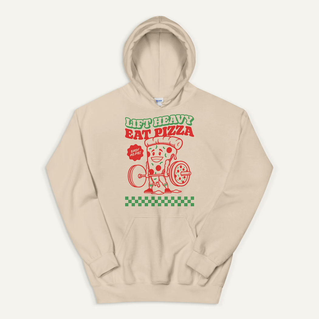 Lift Heavy Eat Pizza Pullover Hoodie