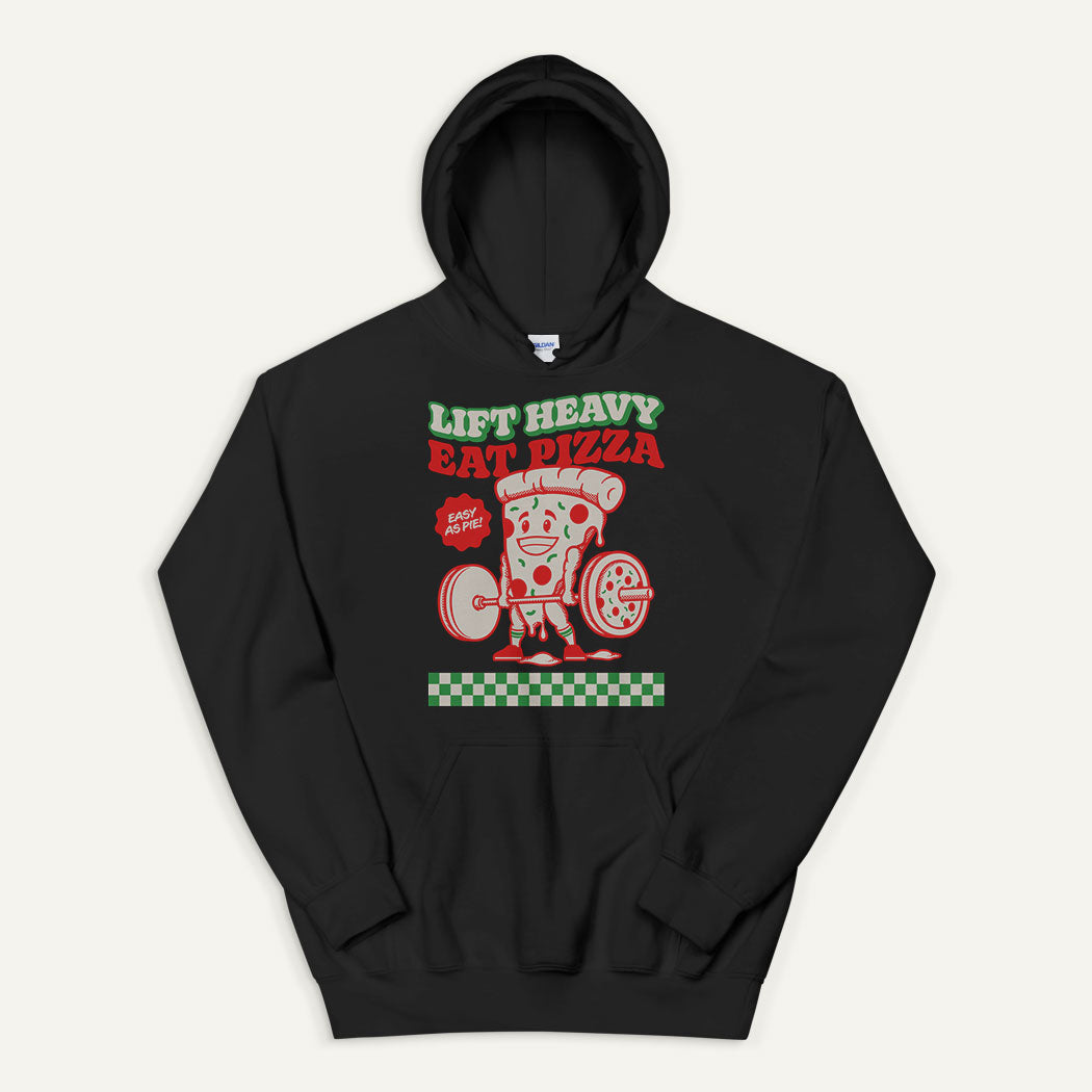 Lift Heavy Eat Pizza Pullover Hoodie