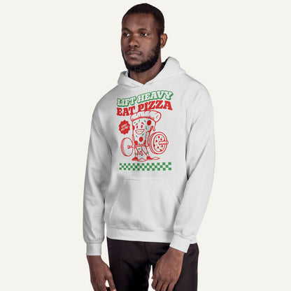 Lift Heavy Eat Pizza Pullover Hoodie