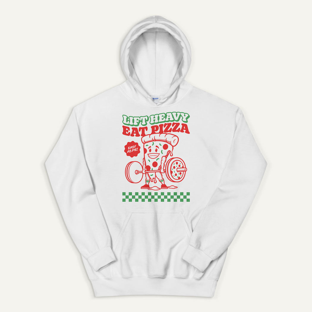 Lift Heavy Eat Pizza Pullover Hoodie