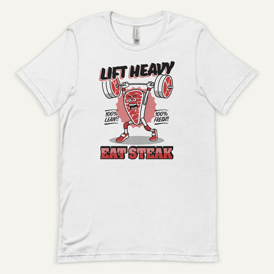 Lift Heavy Eat Steak Men’s Standard T-Shirt