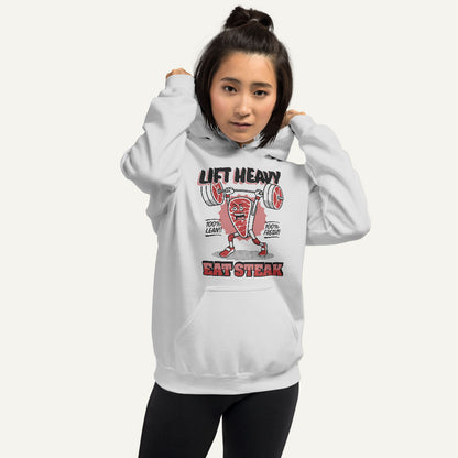 Lift Heavy Eat Steak Pullover Hoodie