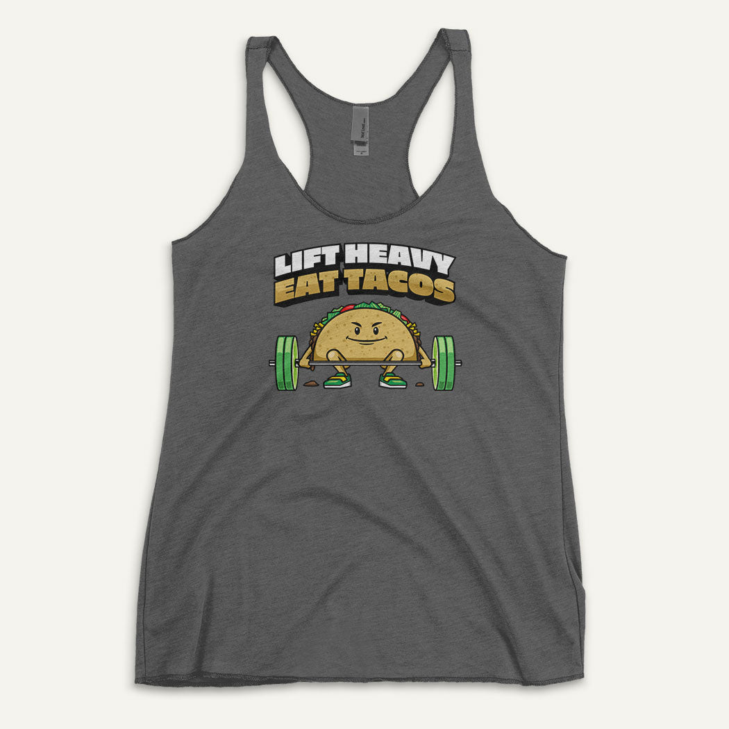 Lift Heavy Eat Tacos Women’s Tank Top