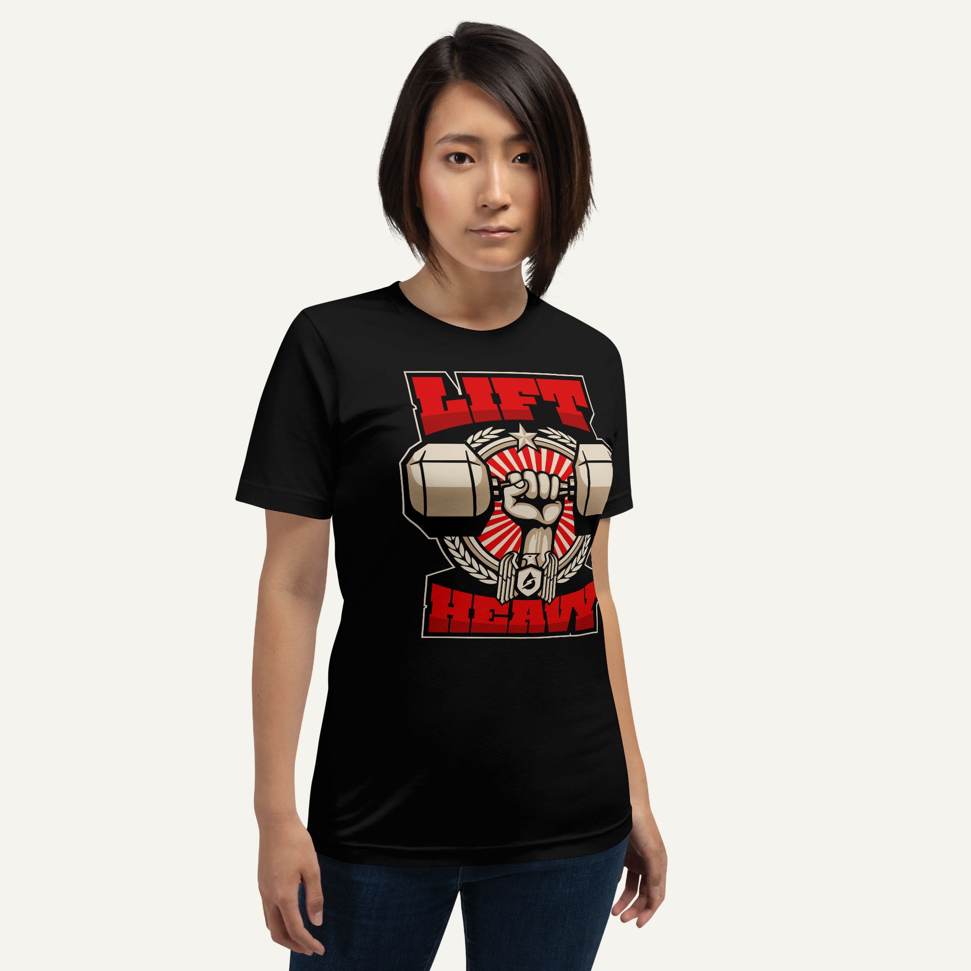 Lift Heavy Propaganda Men’s Standard T-shirt– Ministry Of Sweat