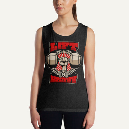 Lift Heavy Propaganda Women's Muscle Tank