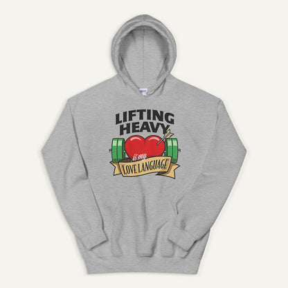 Lifting Heavy Is My Love Language Pullover Hoodie