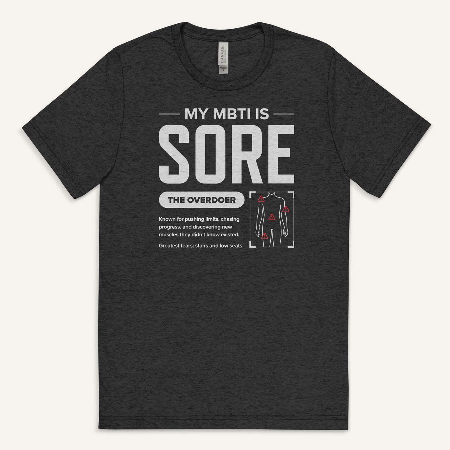 My MBTI Is SORE Men’s Triblend T-Shirt