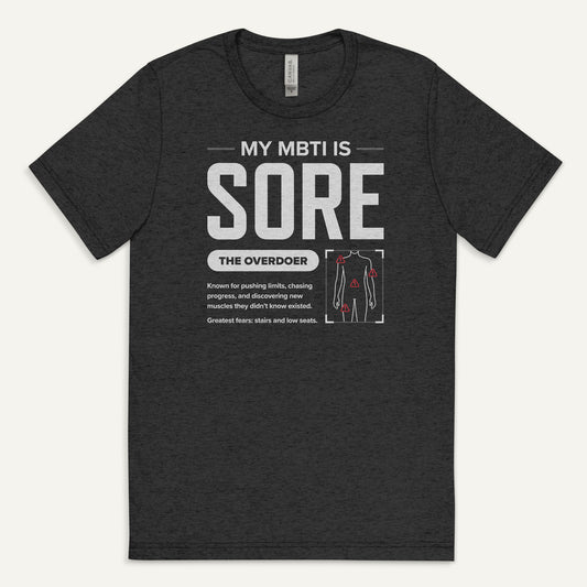 My MBTI Is SORE Men’s Triblend T-Shirt