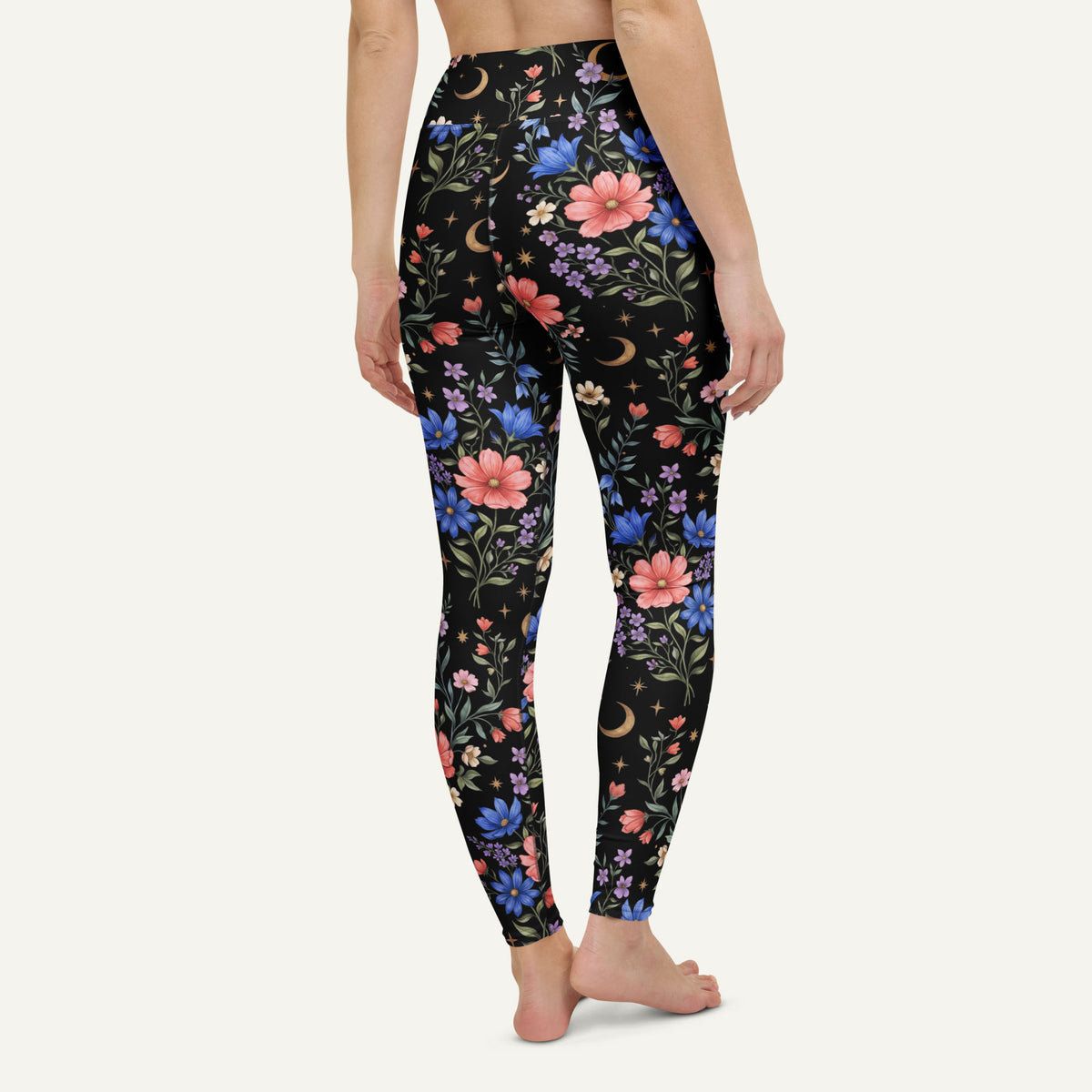 Midnight Meadow High-Waisted Leggings