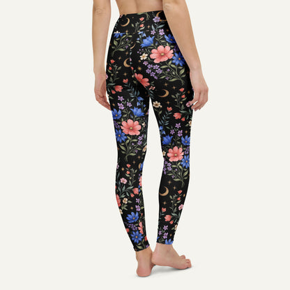 Midnight Meadow High-Waisted Leggings