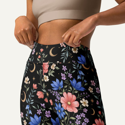 Midnight Meadow High-Waisted Leggings