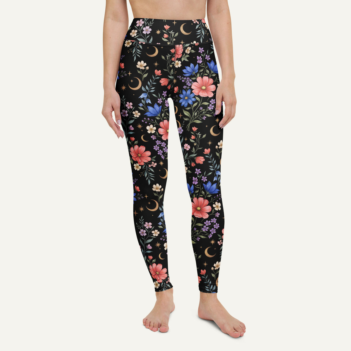Midnight Meadow High-Waisted Leggings