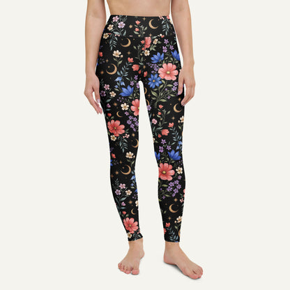 Midnight Meadow High-Waisted Leggings