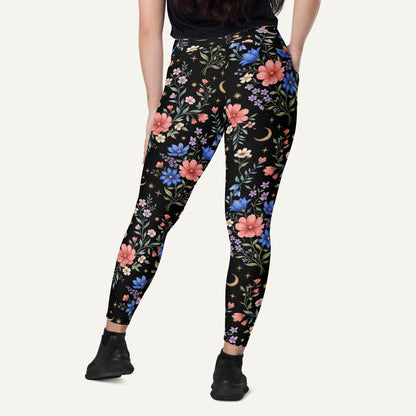 Midnight Meadow Pocket Leggings