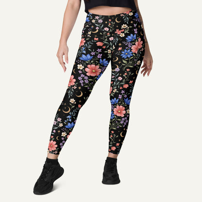 Midnight Meadow Pocket Leggings