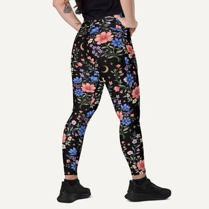 Midnight Meadow Pocket Leggings
