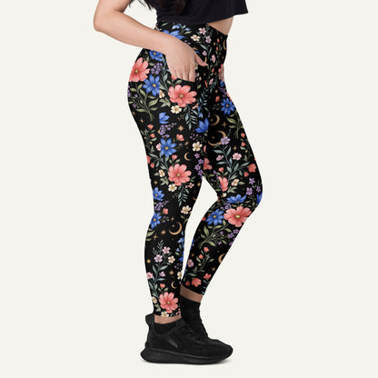 Midnight Meadow Pocket Leggings