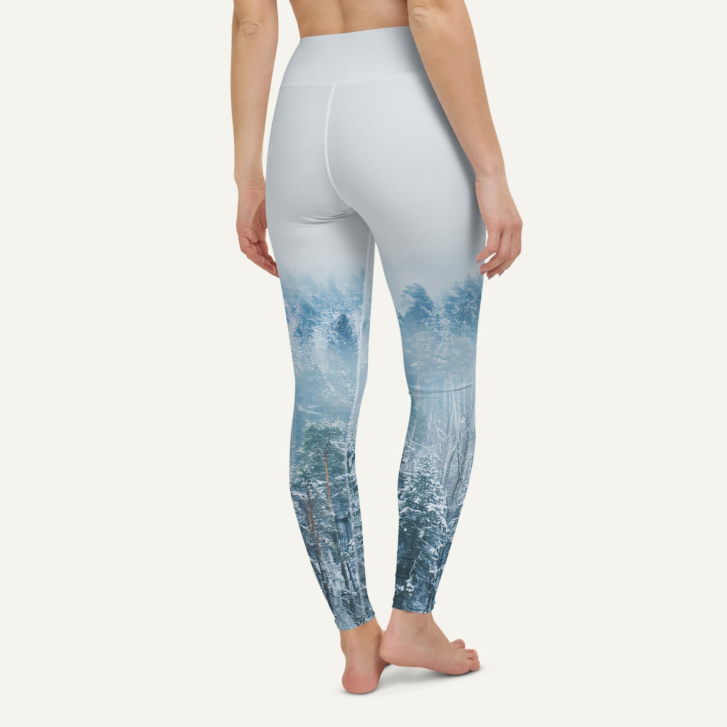 Misty Forest High-Waisted Leggings