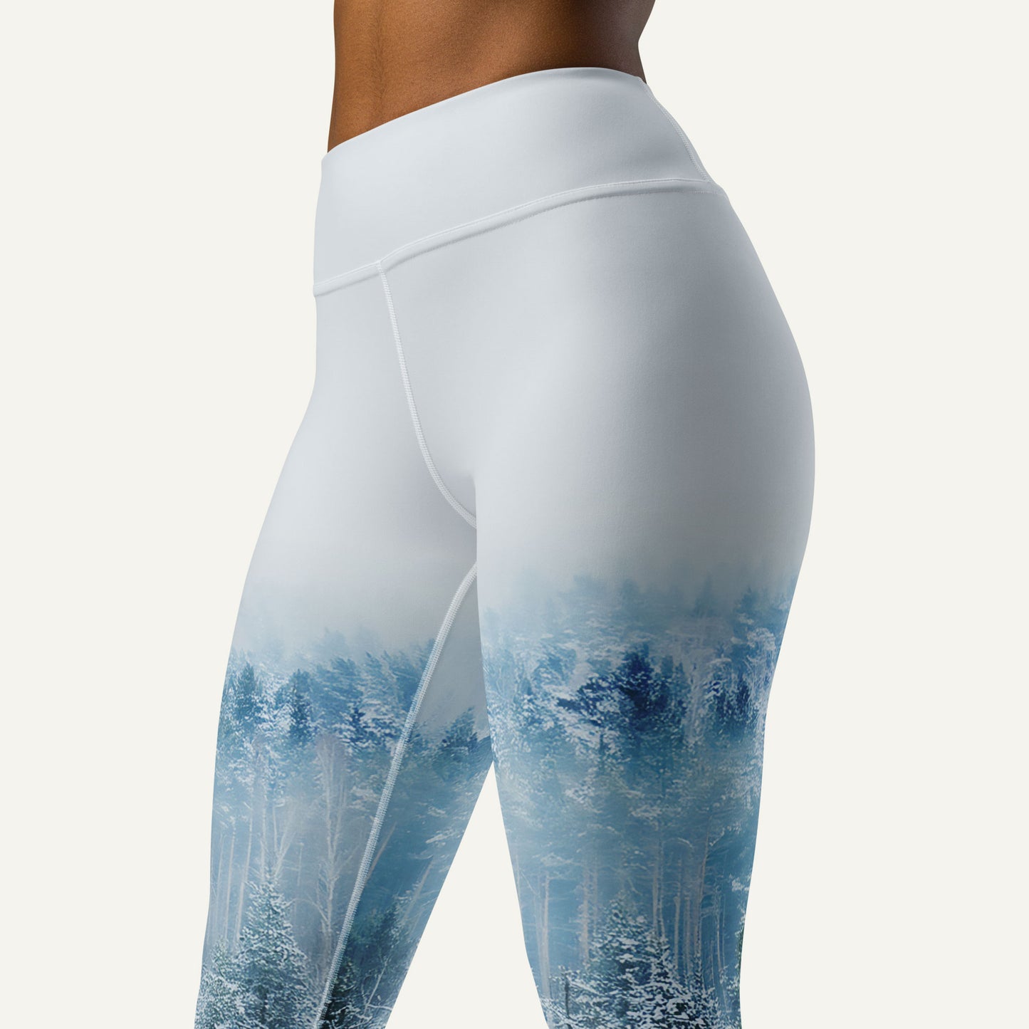 Misty Forest High-Waisted Leggings