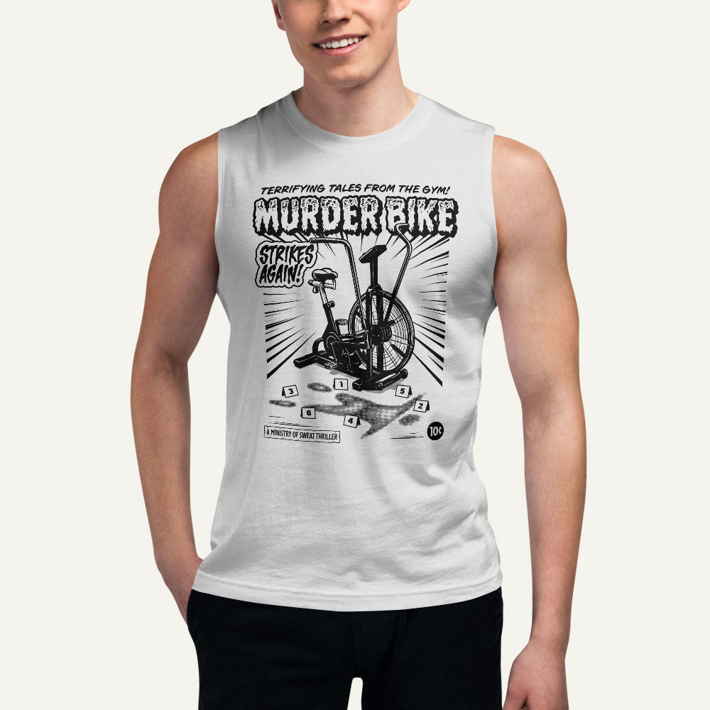 Murder Bike Strikes Again Muscle Tank - Ministry of Sweat