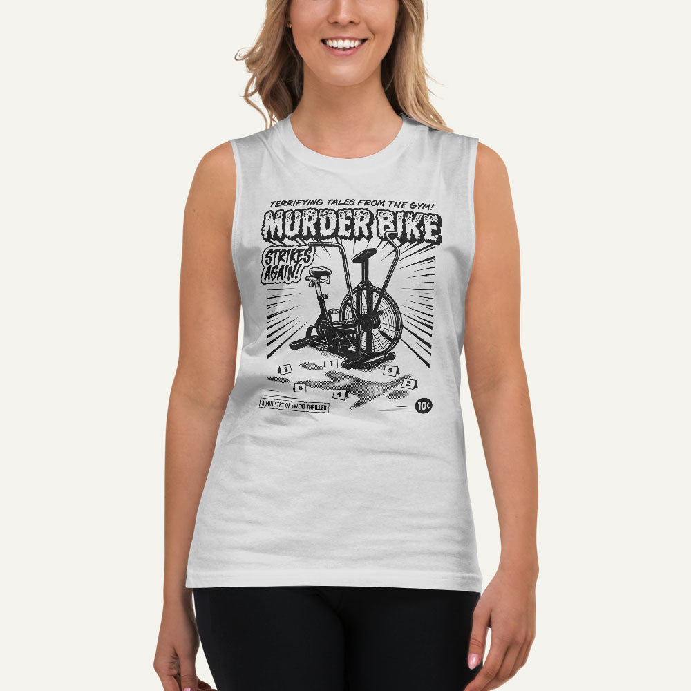 Murder Bike Strikes Again Muscle Tank - Ministry of Sweat